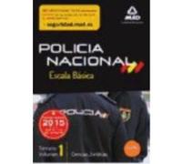 Escala Básica De Policía Nacional. Temario, Volumen 1: Ciencias Jurídicas - VV.AA. Vv Aa (Auteur)