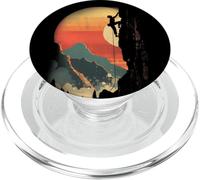 Escalade Bloc Vintage Alpiniste PopSockets PopGrip pour MagSafe