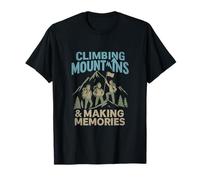 Escalade des Montagnes et création de Souvenirs de randonnée Graphique T-Shirt