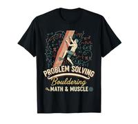 Escalade en mathématiques et résolution de problèmes Musculaires T-Shirt