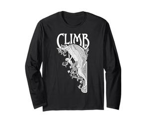 Escalade Escalade Femme Art Nouveau Grimpeur Manche Longue