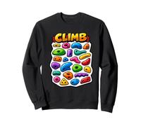 Escalade Et Bloc - Mur d'escalade De Bloc Amusant Sweatshirt