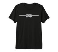 Escalade et Voile, Huit nœuds en Corde d' Alpinisme T-Shirt Haut de Gamme
