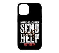 Escalade marié à Un grimpeur Envoyez de l'aide et Non Une Version bêta Coque pour iPhone 12/12 Pro