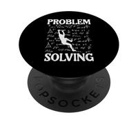 Escalade Problem Solving Math Formulas Funny Men Women Kids PopSockets PopGrip Adhésif