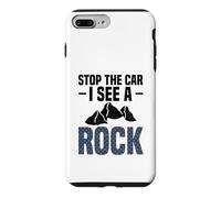 Escalade Stop The Car Saw A Rock Geologist Rock Climber Coque pour iPhone 7 Plus/8 Plus