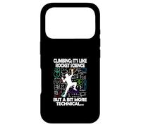 Escalade, Technique comme Rocket Science Funny Climbing Coque pour iPhone 17 Pro