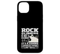 Escalade Zombie Apocalypse Compétence de Vie Drôle Coque pour iPhone 14 Plus
