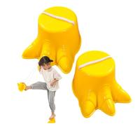 Escalades pour - 2 pièces de marchettes pour, Design de Pied de Dinosaure | Kit de Jeu d'extérieur Classique, Jouets d'équilibre, Aire de Jeux, école avec scénario de Temps de Jeu pour