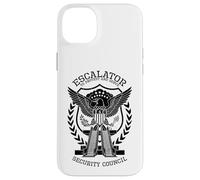 Escalator Security Council Funny Political American Eagle Coque pour iPhone 14 Plus