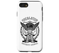 Escalator Security Council Funny Political American Eagle Coque pour iPhone SE (2020) / 7/8