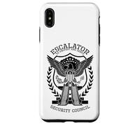 Escalator Security Council Funny Political American Eagle Coque pour iPhone XS Max