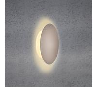 Escale Blade ⌀ 18 cm Decken-/Wandleuchte, taupe anodisé