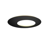Escale Blade Open ⌀ 79 cm Decken-/Wandleuchte, noir mat