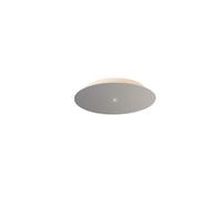 Escale Blade Spot ⌀ 34 cm Deckenleuchte, argent mat anodisé