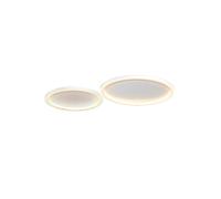 Escale Loud ⌀ 50 + 35 cm Deckenleuchte, blanc