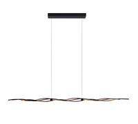Escale Silk 2.0 Suspension 160 cm Pendelleuchte, noir
