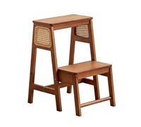 Escalera de 2 en 1 avec reposapiés acolchado taburete multifonction que ahorra espacio para cocina despensa y sala de estar
