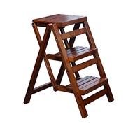 Escalera de 3 taburete Plegable de para Cocina Sala Dormitorio y balcón Soporte Multifoncal para Pls y Zapatos