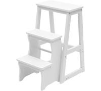 Escalera de taburete de diseño multifonction de 3 nivs para uso doméstico y cocina