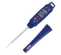 Escali DH3 Thermomètre Cuisine Gourmet, Thermomètre Numérique Intérieur, Cuisson, Certifié NSF, Sonde Température de -40° à -232° C, Bleu, 19,7 x 2,5 x 1,3 cm