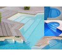 Escalier acrylique OPERA 3.00 m - 3 marches - Hauteur 1.20 m