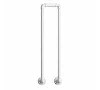 Escalier antidérapant en forme de U pour soutien des personnes âgées intérieur/extérieur - Barre de soutien décorative pour villa, jardin, couloir - Améliore la stabilité et la sécurité