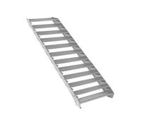 Escalier Caillebotis à 12 marches 900x 240mm Acier Galvanisé DIN 24537 EN ISO146
