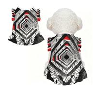 Escalier circulaire M pour petits chiens - Tenue d'été mignonne pour chiot, doux et respirant