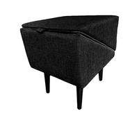 Escalier en bois pour petit animal de compagnie - 30 x 30 x 35 cm - Échelle mobile pour chat - Escalier en mousse pour animaux de compagnie - Rampe en bois pour escalader facilement