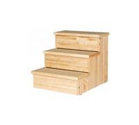 Escalier en bois pour petit chiens taille 40 x 38 x 45 cm - - TR-3943
