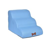 Escalier en mousse en 3 étapes - Échelle de muscle d'animaux grimpants faciles, étapes amovibles | Sur le canapé lit sans matériau de résilience nocif et hautement respirant pour canapé avec canapé