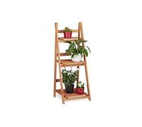Escalier Étagère Meuble Pour Plantes Bois 107 Cm Helloshop26 2013079/2 Multicolore
