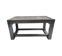 Vente-unique - Escalier Gris pour Spa Rigide - L60 x P30 x H30 cm - Vanuatu