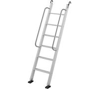 Escalier mansardé, escalier en treillis métallique pour une maison de deux étages, escalier pliant, escalier d'incendie pour un appartement, solide escalier mansardé sécurisé,6 Steps