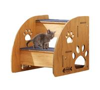 Escalier pour animal domestique - Marches pour chat et chien - Escalier antidérapant pour chat, escalier en bois pour chien, lit haut, escalier pour chien, fournitures pour animaux de compagnie