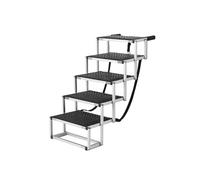 Escalier Pour Animaux 5 Marches En Aluminium Conception Facile à Transporter