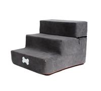 Escalier pour Chien À 3 Marches, Escalier pour Animaux De Compagnie, Escalier pour Animaux Agés, Marches Amovibles Et Lavables pour Animaux De Compagnie pour Chats, Chiens Grimpant sur Un Lit Haut