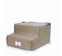 Escalier pour chien de 30 x 35 x 20 cm avec fermeture éclair en maille, pour petits animaux domestiques, canapé et lit en éponge haute densité, mobilité et mobilité d'escalier pour chien