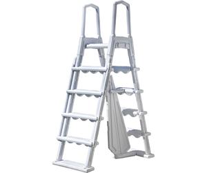 Escalier pour piscine hors-sol 2x4 marches de sécurité