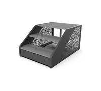Poolex - Escalier pour Spa - SP-STEPS-7016G - Accès sécurisé, Robuste et Stable, Installation Facile, Compatible avec la Plupart des spas, Confort Optimal pour Usage Quotidien