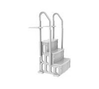Escalier simple de piscine ""Nathan"" - 3 marches - en plastique