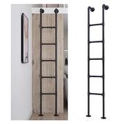 Escalier surélevé en métal de 1,5 m pour lit superposé supérieur, camping-car, caravane, remorque, durable, facile à installer, taille 150 cm