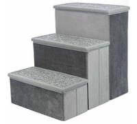 Escaliers Avec Espace De Stockage, 34 X 45 X50 Cm, Gris