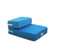 Escaliers d'accès for Animaux de Compagnie, escaliers Pliables à 2 marches, for Chiens et Chats, Tapis en éponge, Rampe for, échelle, rampes Portables for(B)