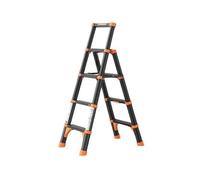 Escaliers de Grenier Échelle télescopique Pliante multifonctionnelle en Aluminium, escabeau d'intérieur Robuste et léger for la Maison Échelles télescopiques(4 Step)