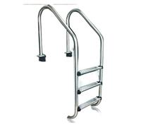 Escaliers de piscine, Escalator De Piscine 304 Échelle D'entrée D'eau En Acier Inoxydable Échelle Sous-marine Antidérapante,Sûrs et robustes(304stainless steel5step ladder)