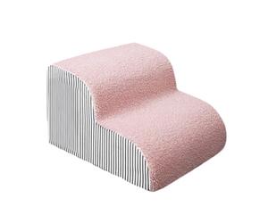 Escaliers Pour Chiens - Corps De Marche À Plusieurs Niveaux En Tissu Lavable, Escalier Intérieur Pour Animaux De Compagnie, Traction Antidérapante | Aide À La Montée Rembourrée, Approche Du Lit Suréle