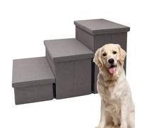 Escaliers pour chiens pour lits élevés - Escaliers pliables pour animaux domestiques, rampe pour escaliers pour chiens, échelle pour chats antidérapants, échelle pour lit pour chiots, équipement pour