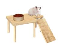 Escaliers pour hamsters - Plate-forme de jouet d'escalade pour petits animaux de compagnie, accessoire de cage pour gerbilles et souris, planche d'aire de jeu, marches de saut, divertissement durable,